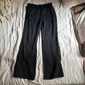 SHEIN Black Flare Pants